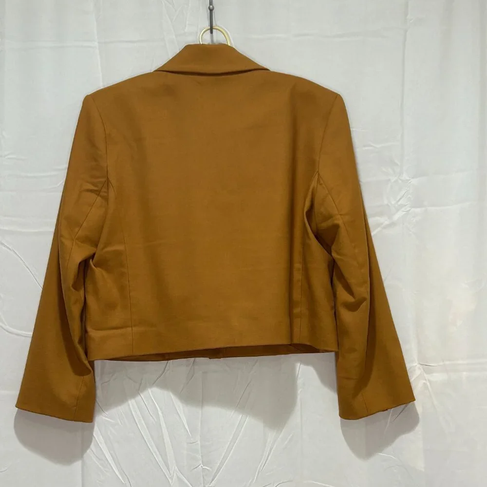 Free People Cropped single button blazer, Coco, Medium, excellent condition - Picture 3 of 8